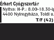 Érkert Gyógyszertár