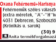 Oxana Fehérnemű-Harisnya