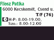 Filosz Patika