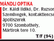 Mándli Lászlóné - Mándli Optika