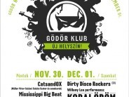 Gödör Klub nyitóhétvége
