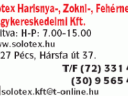 Solotex Harisnya-, Zokni-, Fehérnemű Nagykereskedelmi Kft.