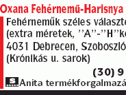 Oxana Fehérnemű-Harisnya