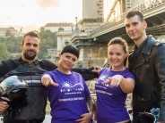 Sikerrel szerepelt a Harley-Davidson Budapest Charity Run Team