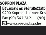 Sopron Plaza Bevásárló és Szórakoztató Központ