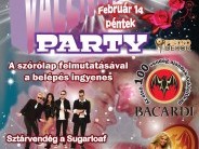SUGARLOAF koncert, Valentin napi buli