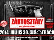 Barba Negra Track koncertek - Zártosztály