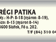 Régi Patika Gyógyszertár