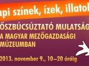 Őszbúcsúztató mulatság - Márton-napi színek, ízek, illatok