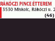 Rákóczi Pince Étterem