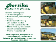 Borsika Vendéglő és Pizzéria