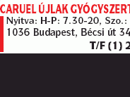 Caruel Újlak Gyógyszertár