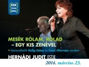 Március 23. 19.00 - Hernádi Judit: Mesék rólam, rólad - egy kis zenével