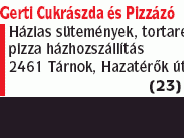 Gerti Cukrászda és Pizzázó