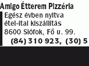 Amigo Étterem Pizzéria