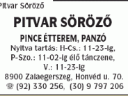 Pitvar Söröző