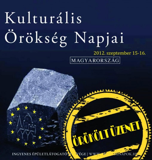 KÖN 2012  - Kulturális Örökség Napjai