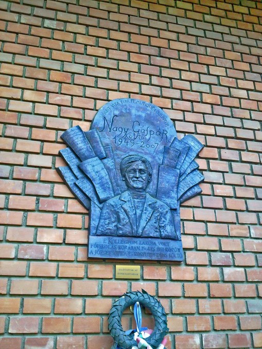   - Nagy Gáspár emléktábla